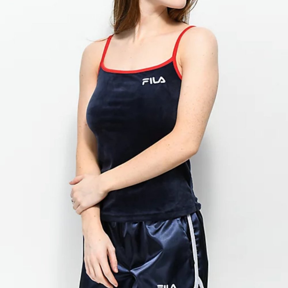 Fila Sport Blue / Red Rose Tank Size XS